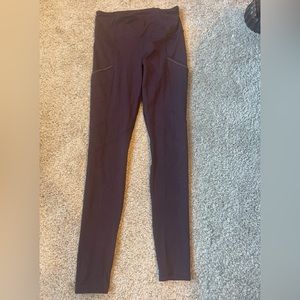 Lululemon leggings size 4 burgundy